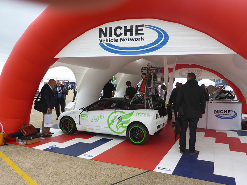 CRPS test vehicle rotates heads at CENEX – LCV Show