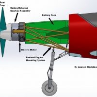 New for 2018 - 2 Props / One Motor